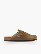RIVA OILED LEATHER KAKI WOMAN