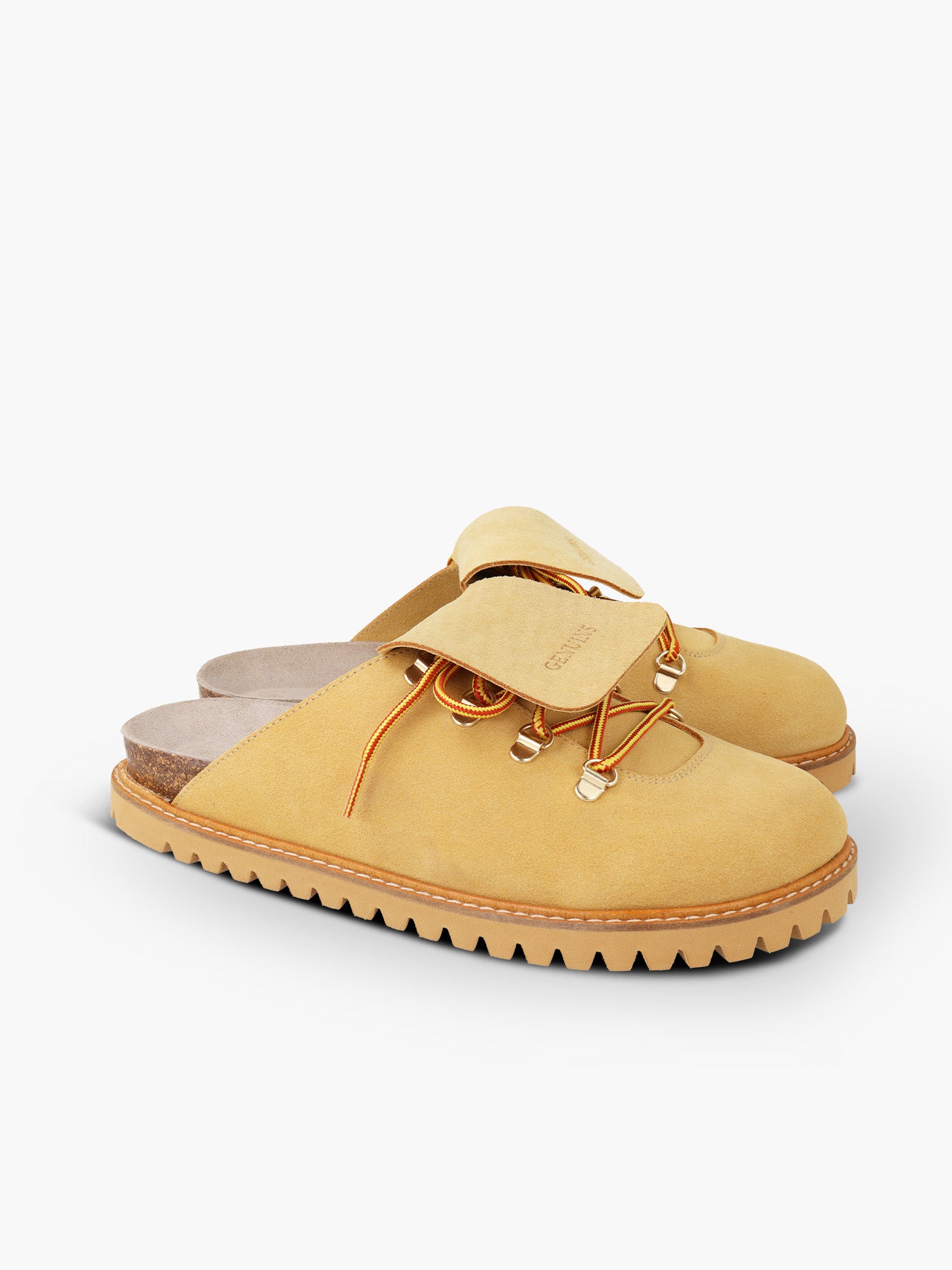 TONG VELOUR LEATHER AMBRA