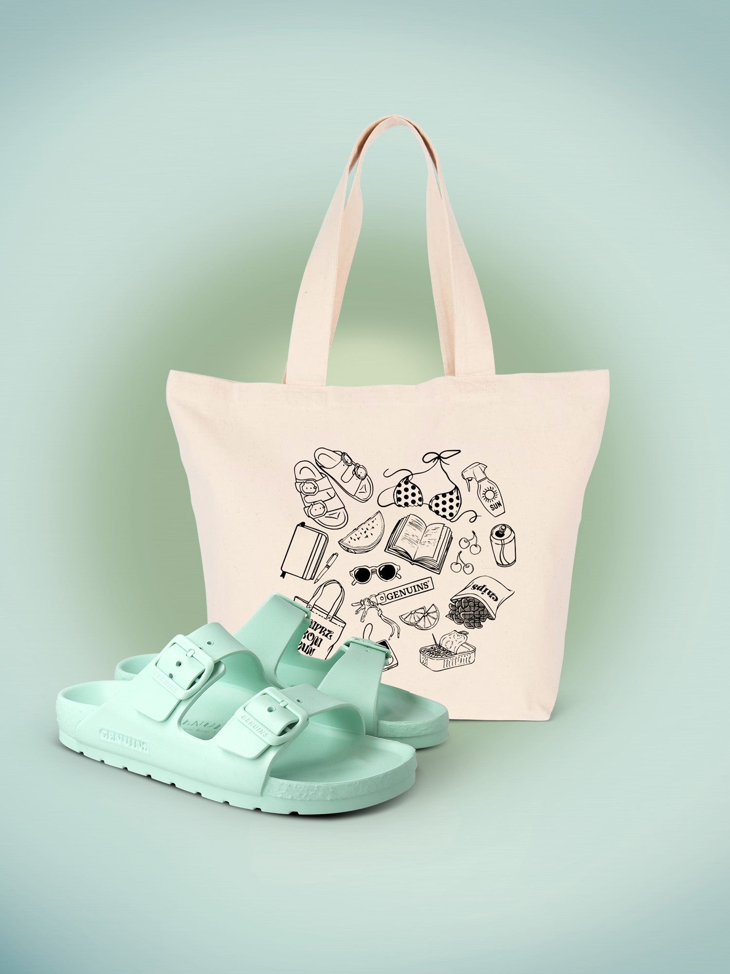 PACK TOTE + H2O MINT