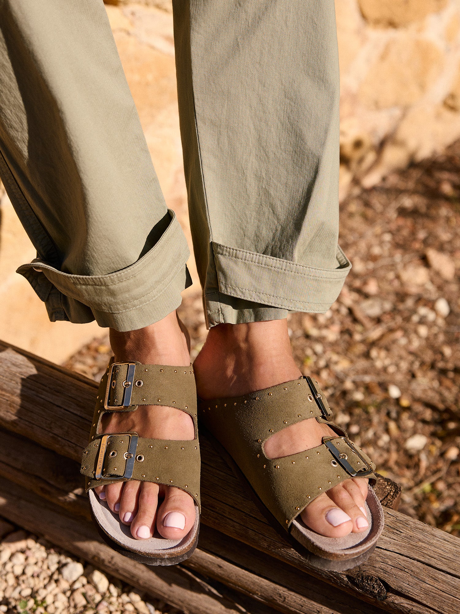 HONOLULU LEAD VELOUR KAKI