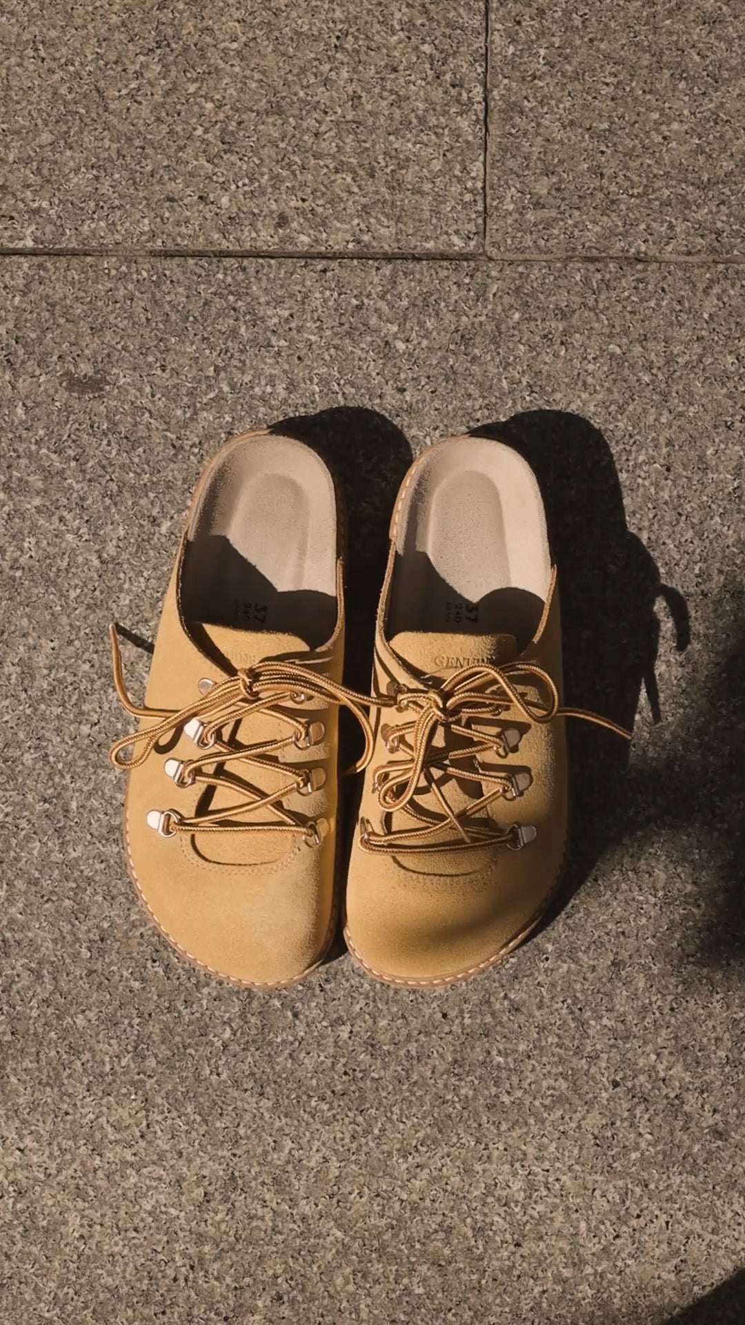 TABANCA VELOUR LEATHER AMBRA