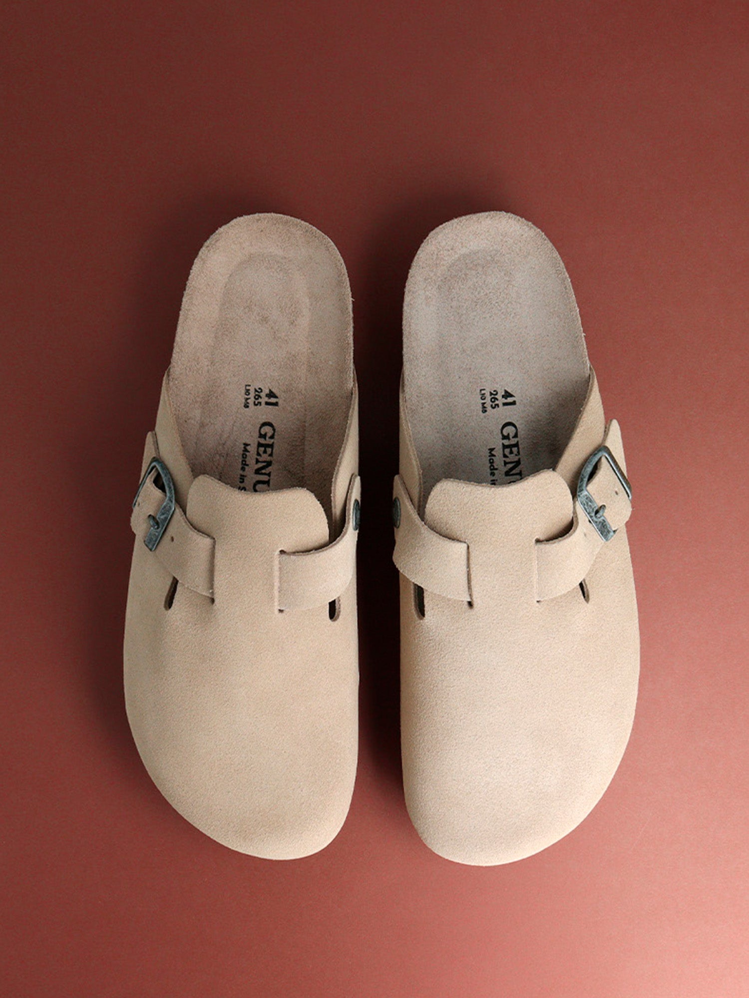 RIVA VELOUR TAUPE MAN