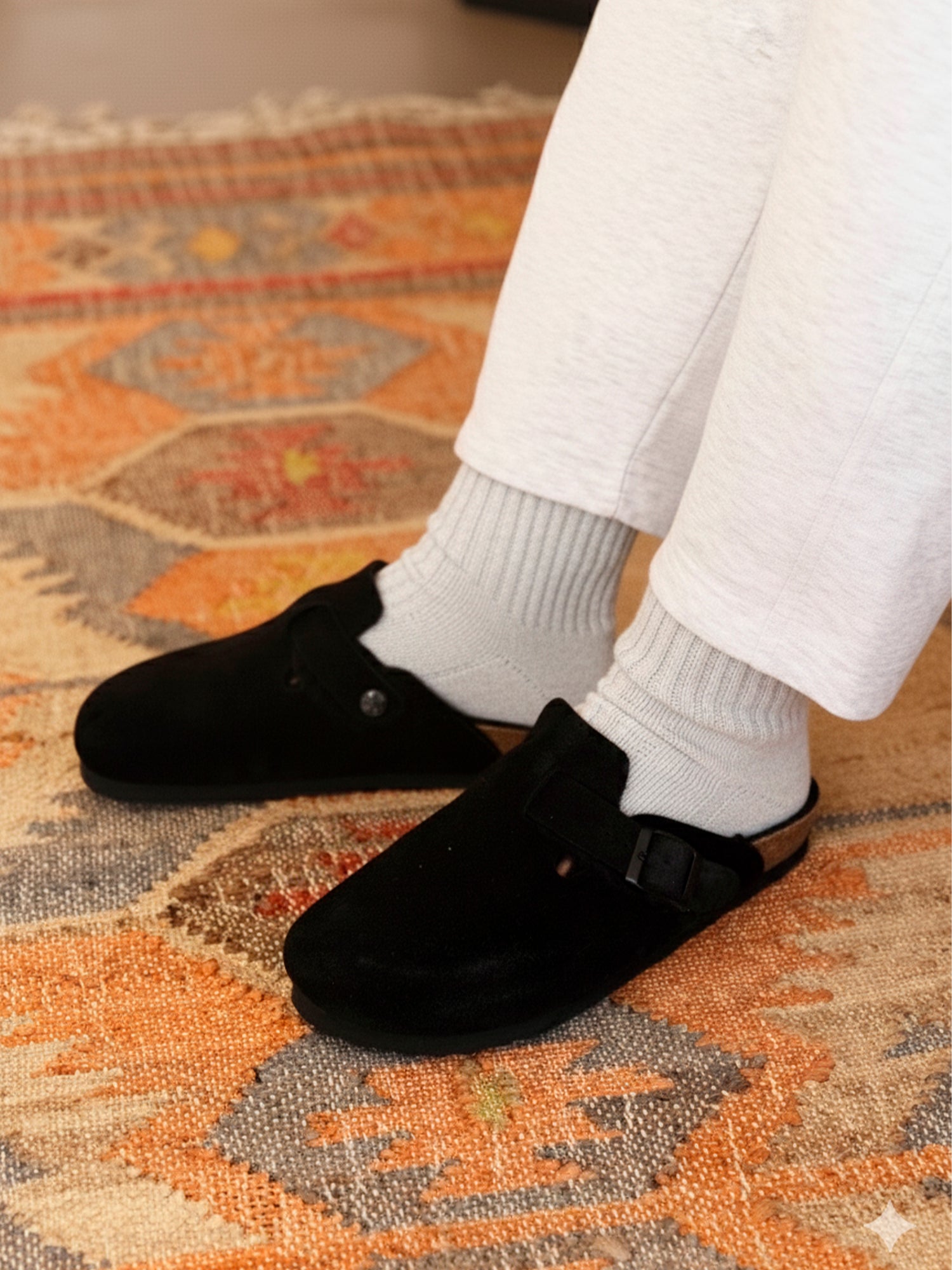 RIVA VELOUR WOOL BLACK